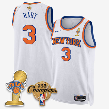 New York Knicks 2026 Basketball Champions Vapor Jersey - Stitched