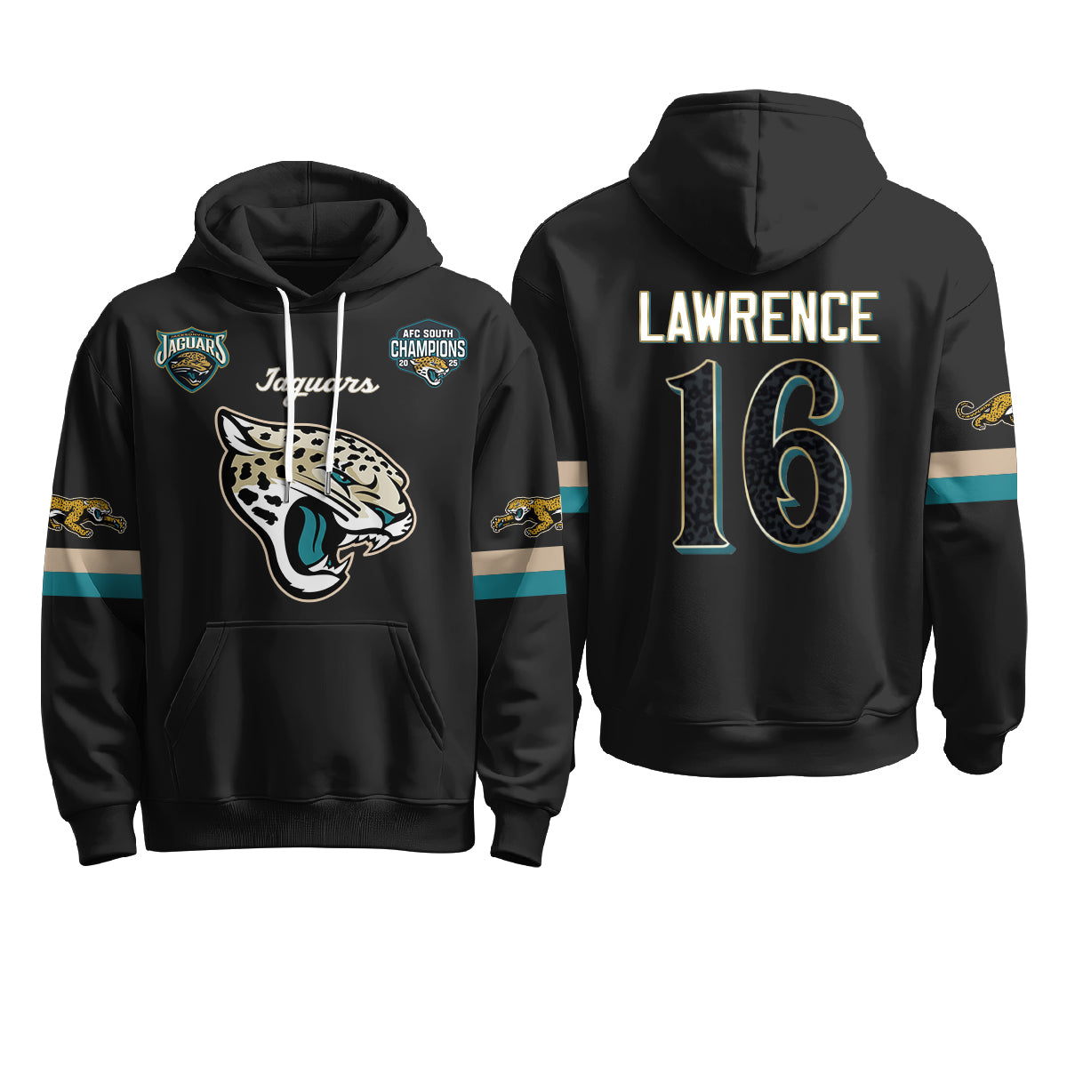 Jacksonville Jaguars 2026 Rivalries Fleece Hoodie - Printed