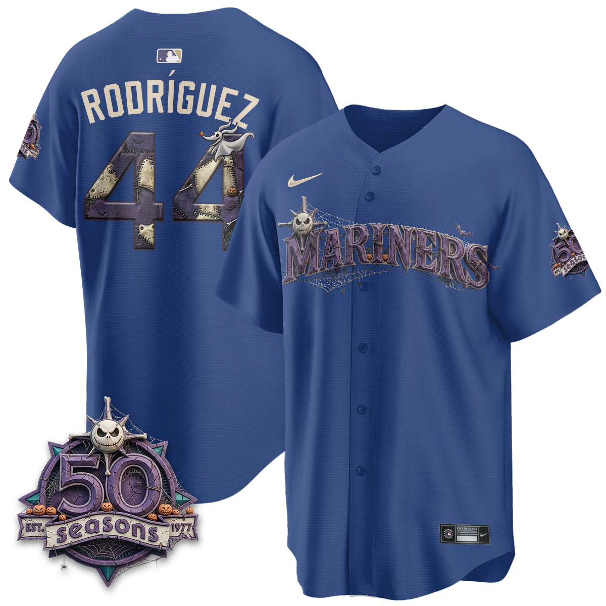Seattle Mariners Nightmare Edition Vapor Limited Jersey - Printed