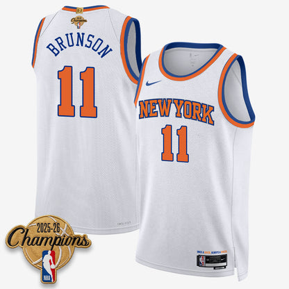 New York Knicks 2026 Basketball Champions Vapor Jersey V2- Stitched