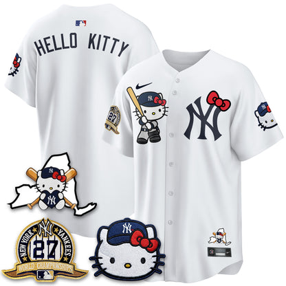 New York Yankees Meow KT 2026 Vapor Limited Jersey - All Stitched