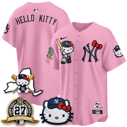 New York Yankees Meow KT 2026 Vapor Limited Jersey - All Stitched