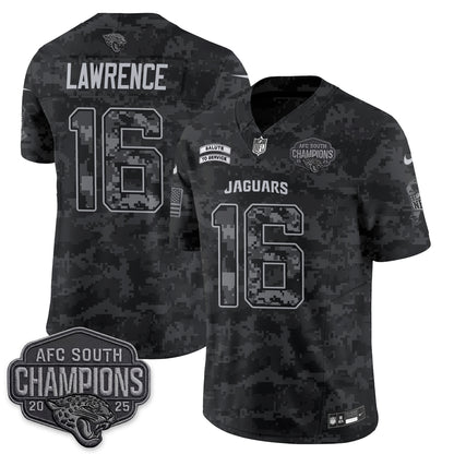 Jacksonville Jaguars 2026 Salute to Service V2 Vapor Jersey - Stitched