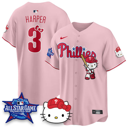 PHI x Meow Kitty Vapor Limited Blue Jersey- Stitched