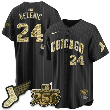 Chicago White Sox Armed Force Day 2026 Vapor Limited Jersey - Stitched