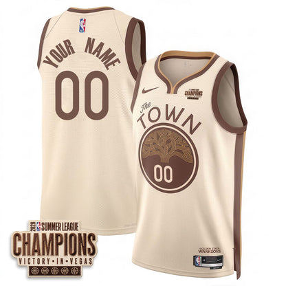 Golden State Warriors 2026 Summer League Vapor Custom Jersey - Stitched