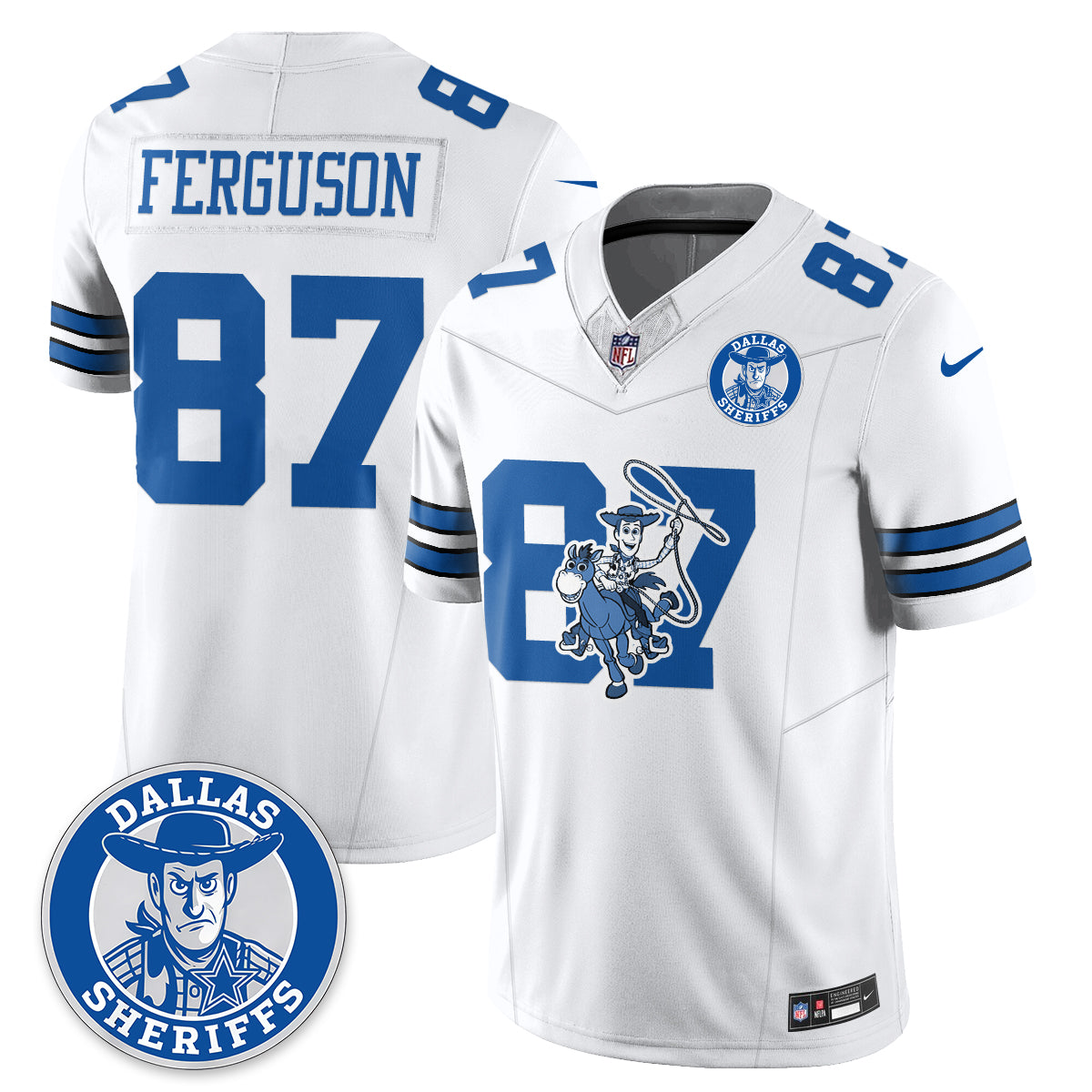 Dallas Cowboys x Toy Cowboy Edition Vapor Jersey - Stitched