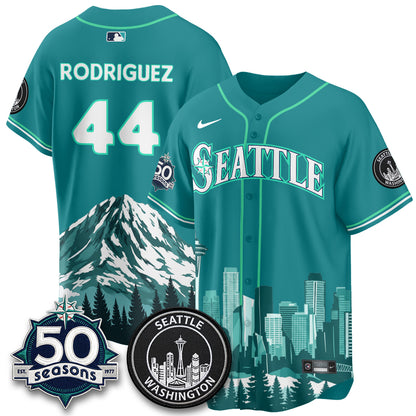 Seattle Mariners City Edition Vapor Jersey - Stitched