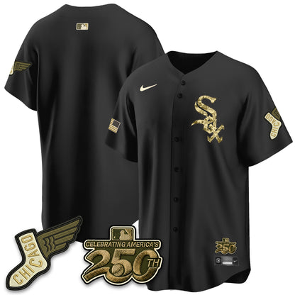 Chicago White Sox Armed Force Day 2026 Vapor Limited Jersey - Stitched