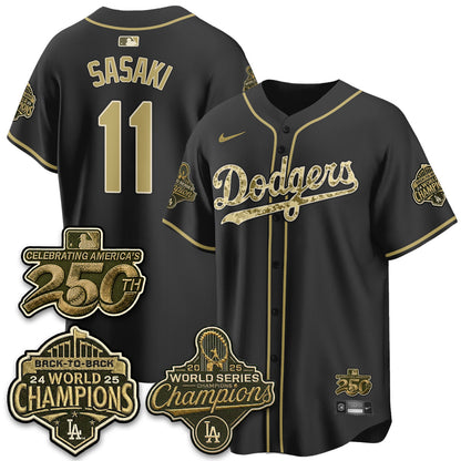 LAD Military Appreciation Game Day Jersey -All Stitched