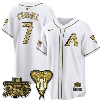 Arizona Diamondbacks Salute to Service 2026 Vapor Premier Limited Jersey - All Stitched