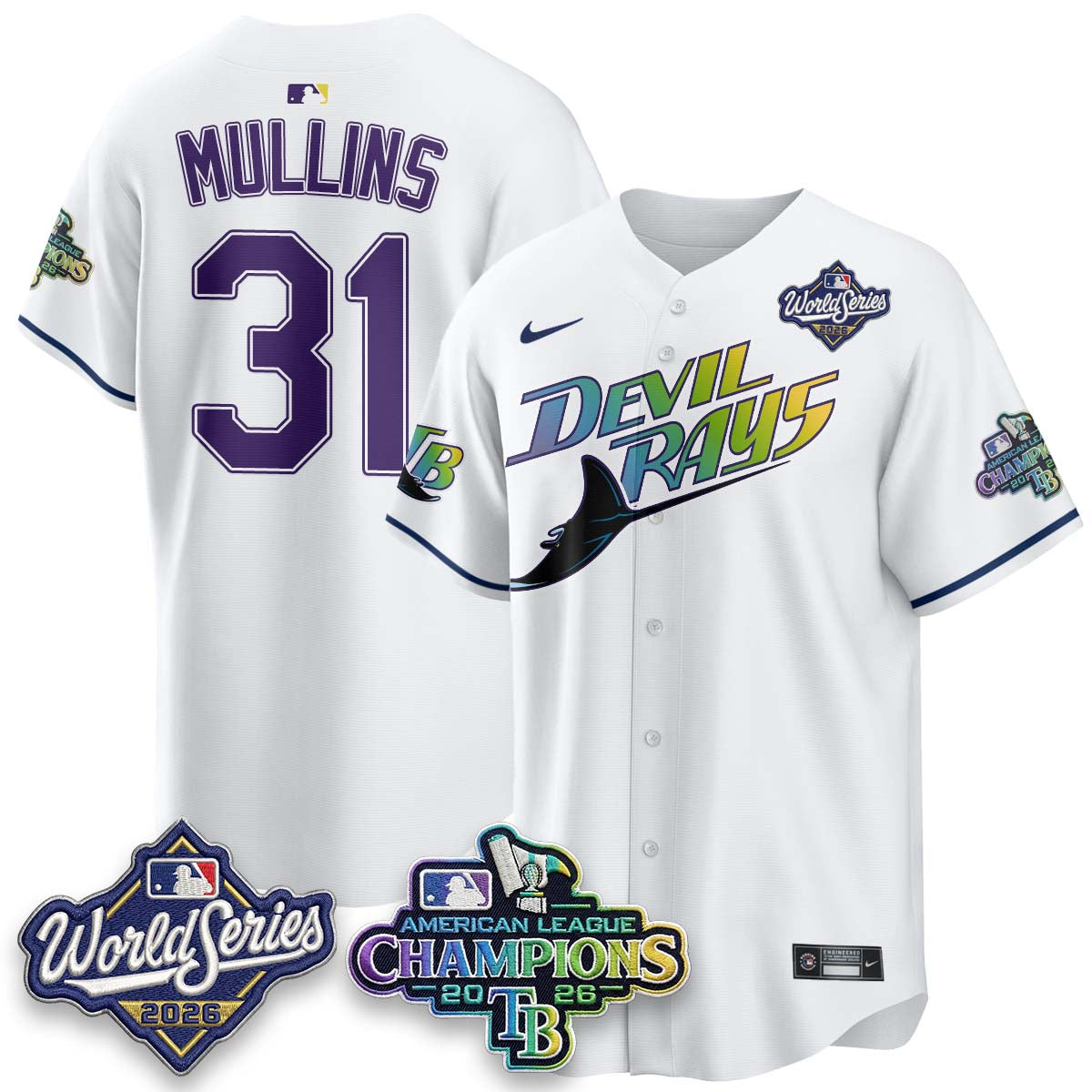 TB 2026 AL Champions Vapor Jersey - Stitched-NQD