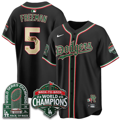 Los Angeles Dodgers x Mexico Style Vapor Jersey - Stitched