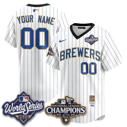 MIL 2026 NL Champions Custom Throwback Jersey - Stitched-NQD
