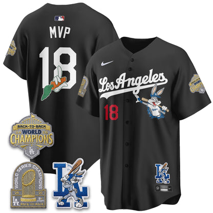 Los Angeles Dodgers Bunny Vapor Limited Jersey - All Stitched