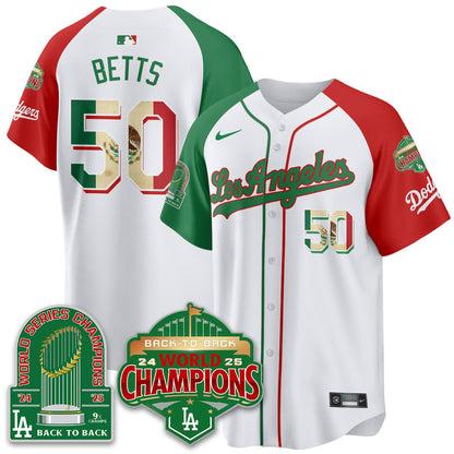 LAD Mexico Vapor Limited Jersey - 9x & B2B Champs - Stitched