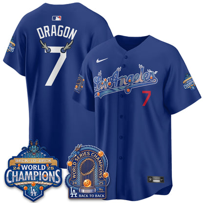 Los Angeles Dodgers x DB Night 2026 Vapor Jersey - Stitched