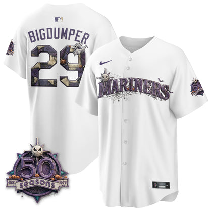 Seattle Mariners Nightmare Edition Vapor Limited Jersey - Printed