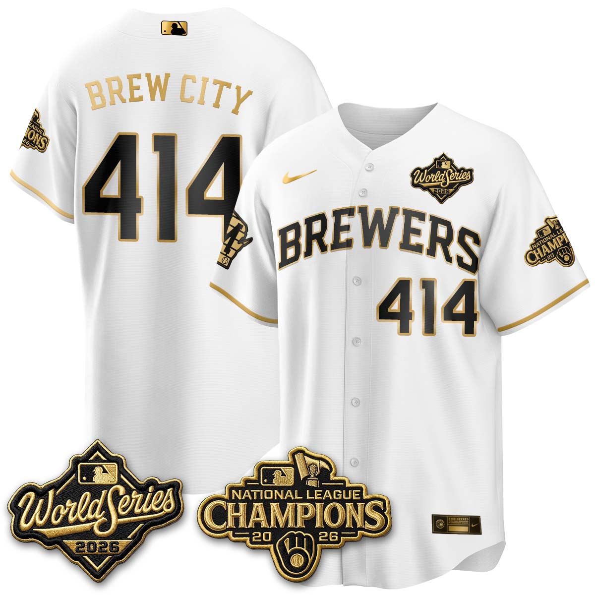 MIL 2026 NL Champions Vapor Jersey - Stitched - NQD