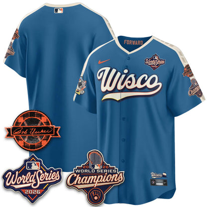 MIL 2026 WS Champions - Bob Patch Vapor Edition - Stitched-NQD (NAV9)