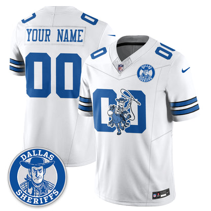 Dallas Cowboys x Toy Cowboy Edition Vapor Custom Jersey - Stitched
