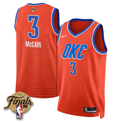 Oklahoma City Thunder 2026 NBA Western Conference Champions Vapor Jersey V2- Stitched