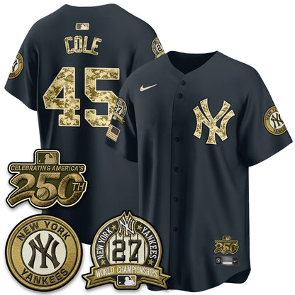 New York Yankees Salute to Service 2026 Vapor Limited Jersey - Stitched
