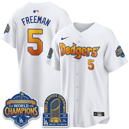 Los Angeles Dodgers x DB Night 2026 Vapor Jersey V2- Stitched