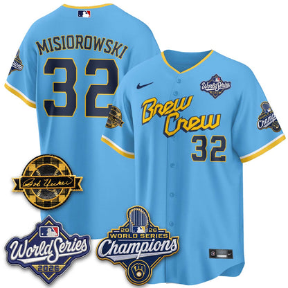 MIL 2026 WS Champions - Bob Patch Vapor Edition - Stitched-NQD (NAV9)