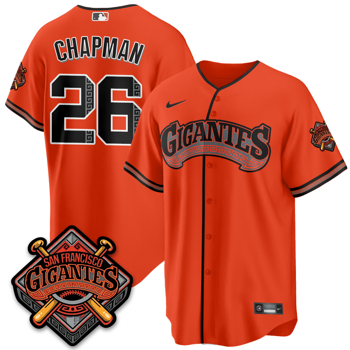 SF GIGANTES Vapor Limited Jersey - Stitched