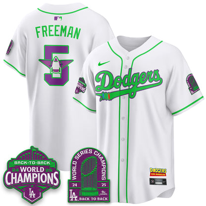 Los Angeles Dodgers 2026 Space Ranger Vapor Limited Jersey - Stitched