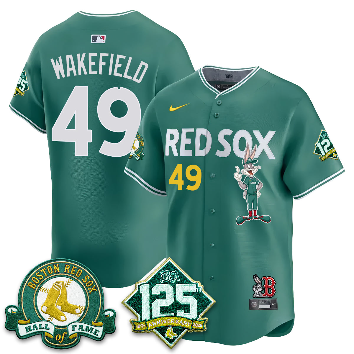 Boston Red Sox x Bunny Vapor Premier Limited Jersey - Stitched