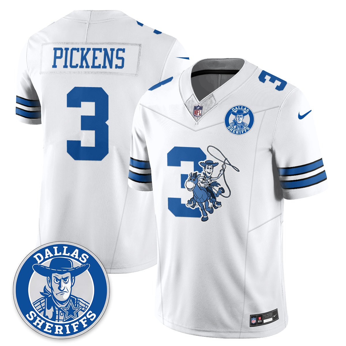 Dallas Cowboys x Toy Cowboy Edition Vapor Jersey - Stitched