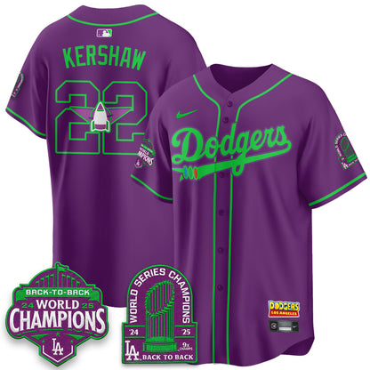Los Angeles Dodgers 2026 Space Ranger Vapor Limited Jersey - Stitched