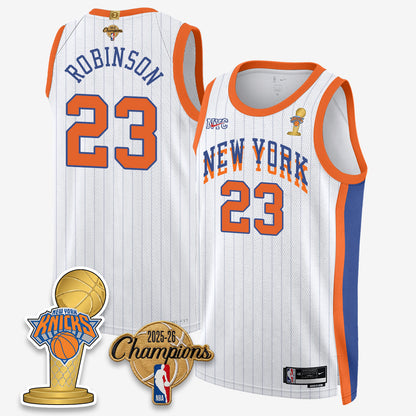 New York Knicks 2026 Basketball Champions Vapor Jersey - Stitched