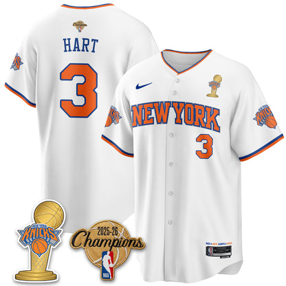New York Knicks 2026 NBA Champions Vapor Jersey - Stitched