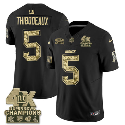 New York Giants 2026 Salute To Service V2 Vapor Jersey - Stitched-NQD