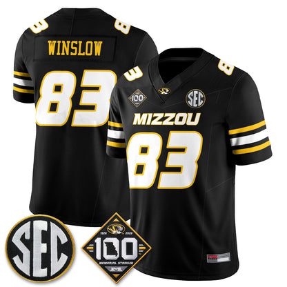 Missouri Tigers 100th Anniversary of Memorial Stadium Vapor Jersey - Stitched