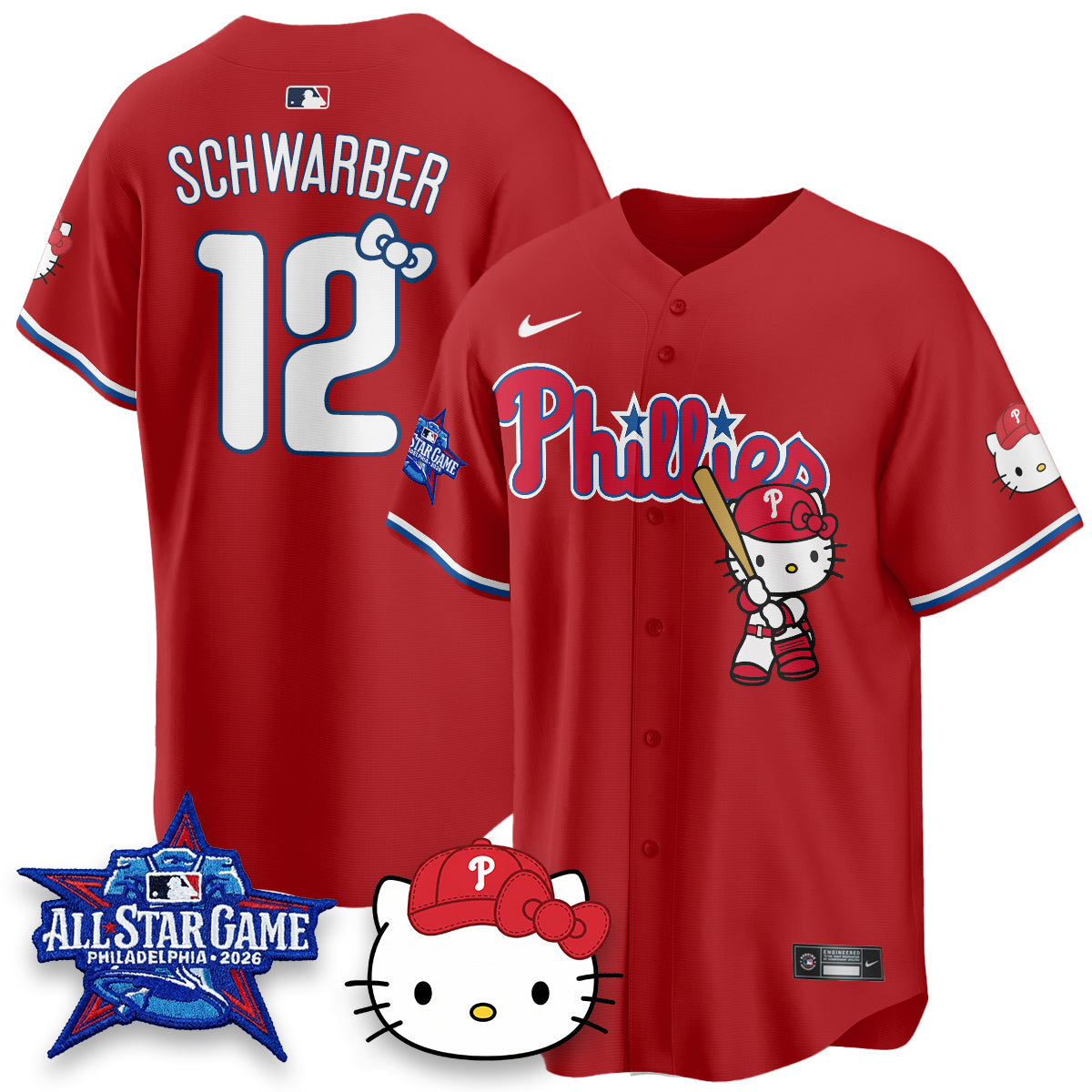 PHI x Meow Kitty Vapor Limited Blue Jersey- Stitched