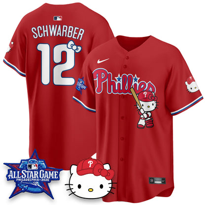 PHI x Meow Kitty Vapor Limited Blue Jersey- Stitched