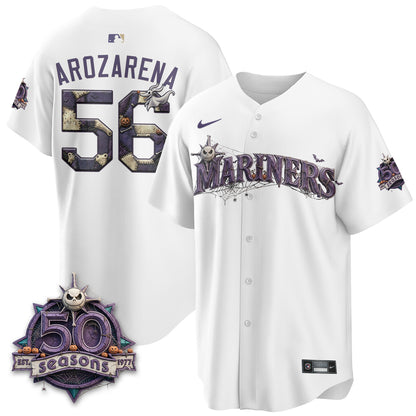 Seattle Mariners Nightmare Edition Vapor Limited Jersey - Printed