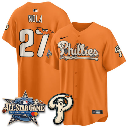 Philadelphia Phillies Halloween 2026 Vapor Limited Jersey - Stitched
