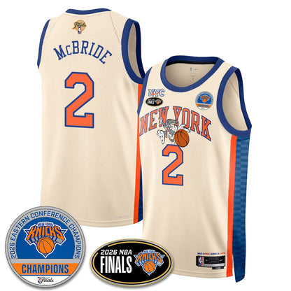 New York Knicks 2026 NBA Eastern Conference Champions x Bunny Vapor Jersey - Stitched