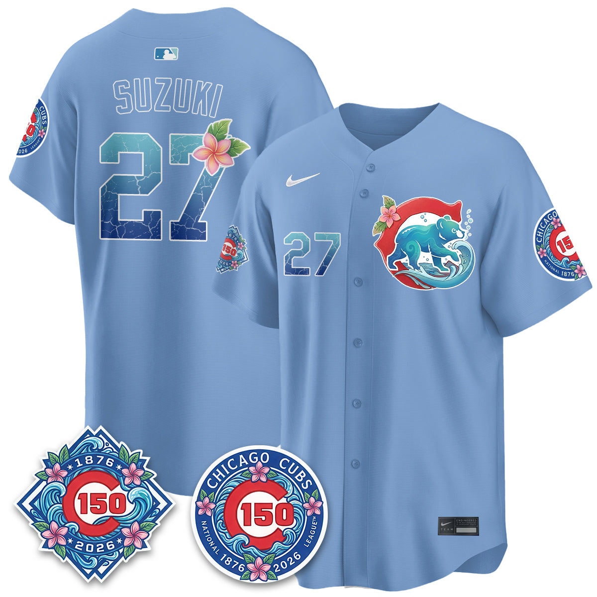 Chicago Cubs 2026 Aloha Spirit Vapor Limited Jersey - Stitched