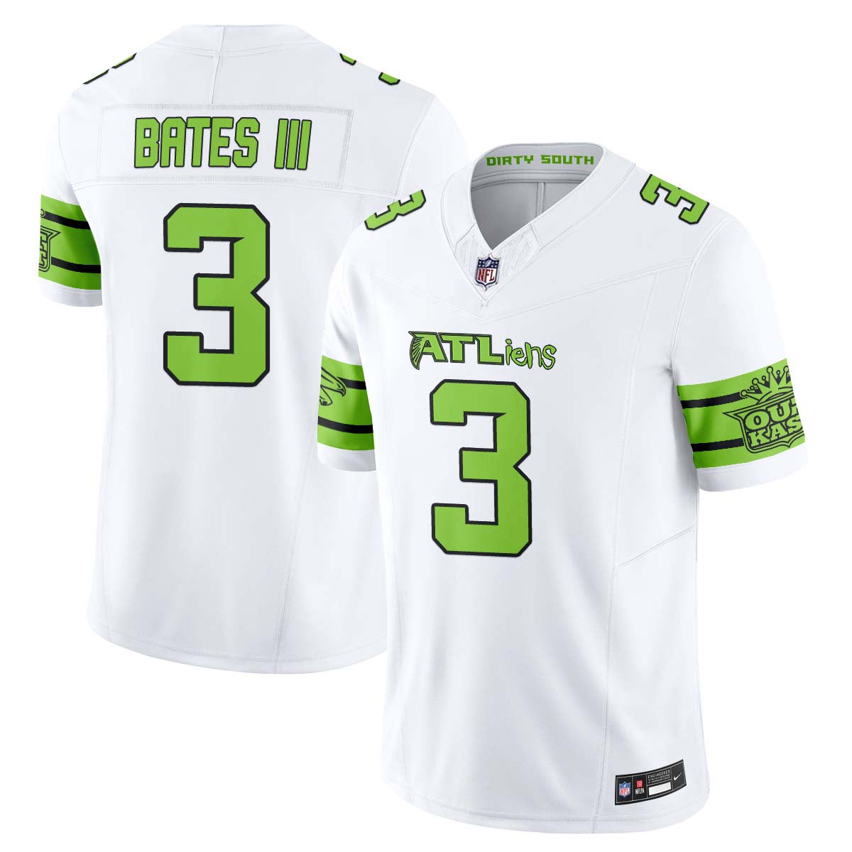 Atlanta Falcons 30th Anniversary ATLiens Vapor Jersey - Stitched-NQD