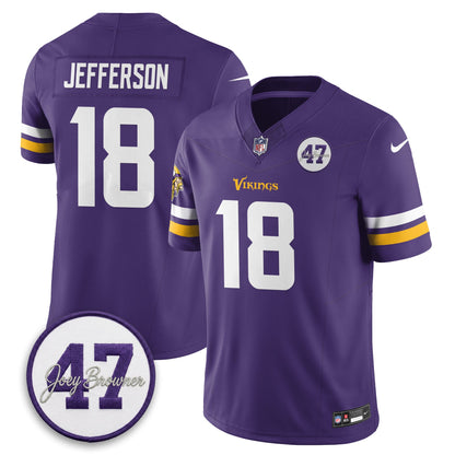 MIN Joey Browner Thank You For Memories - 1960 – 2026 Football Vapor Limited Jersey - Stitched