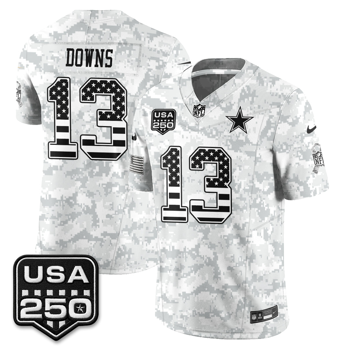 Dallas Cowboys 2026 Salute to Service Edition Vapor Jersey - Stitched