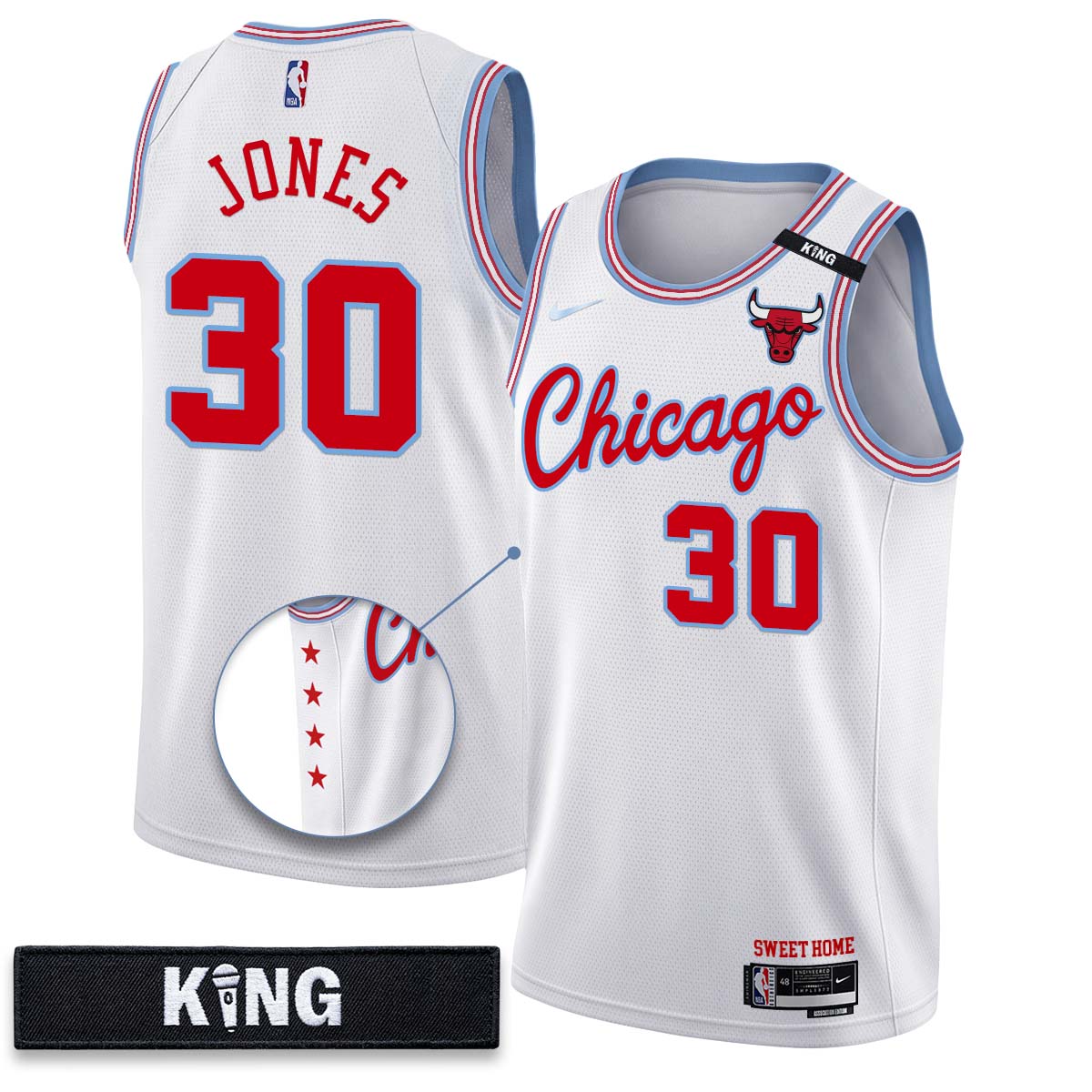 Chicago Bulls 10 Years Anniversary Vapor Jersey - Stitched