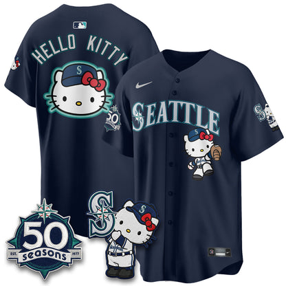 SEA x Meow KT Night Limited Teal Jersey - All Stitched
