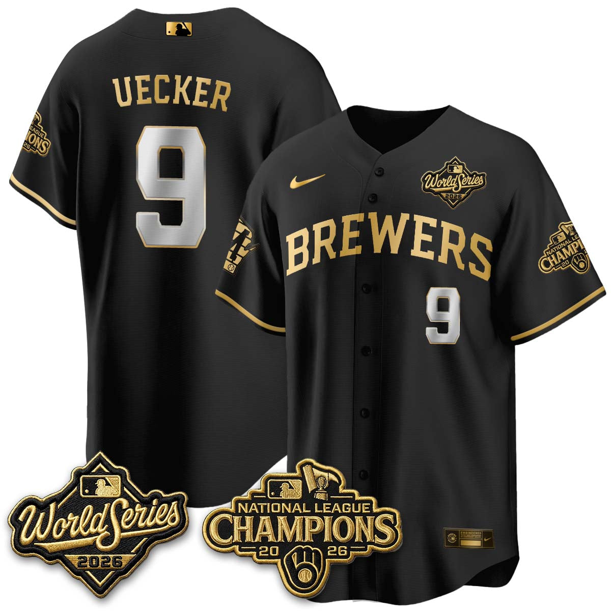 MIL 2026 NL Champions Vapor Jersey - Stitched - NQD
